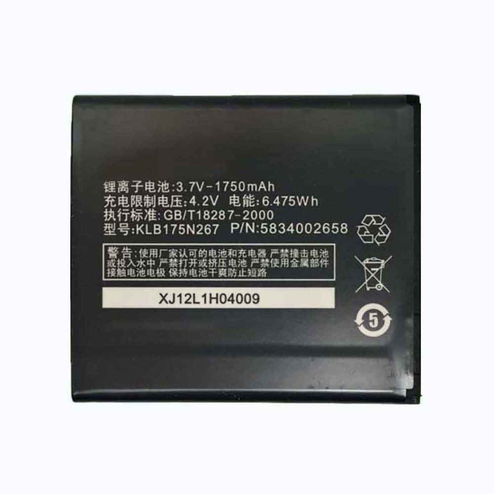 KLB175N267 batería